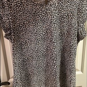 Chico’s Leopard Blouse Chico’s Size 1 or Medium